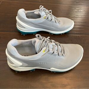Ecco Gray and white golf lace up sneakers men’s size 43 or USA size 9 - 9.5